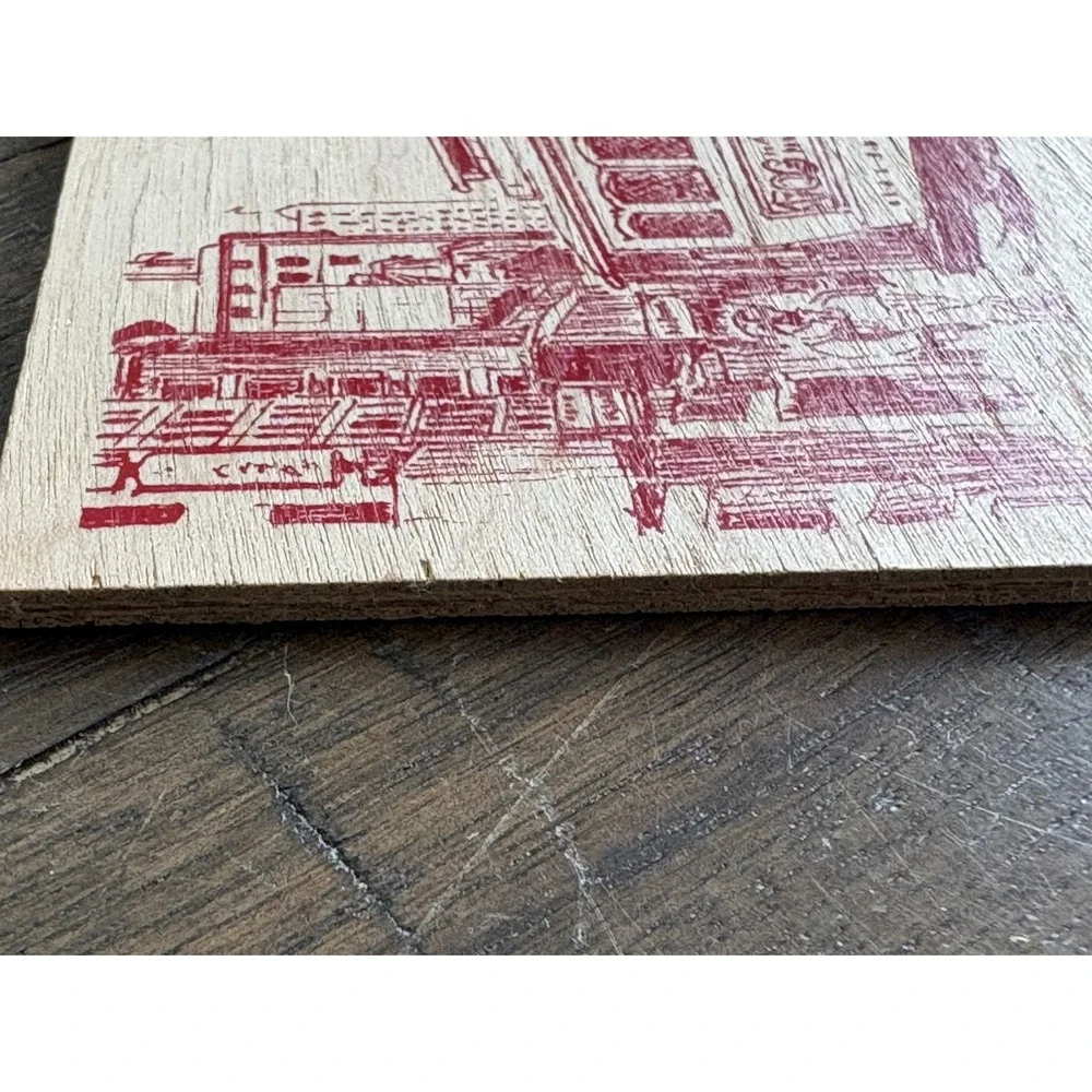 N/A unposted wooden